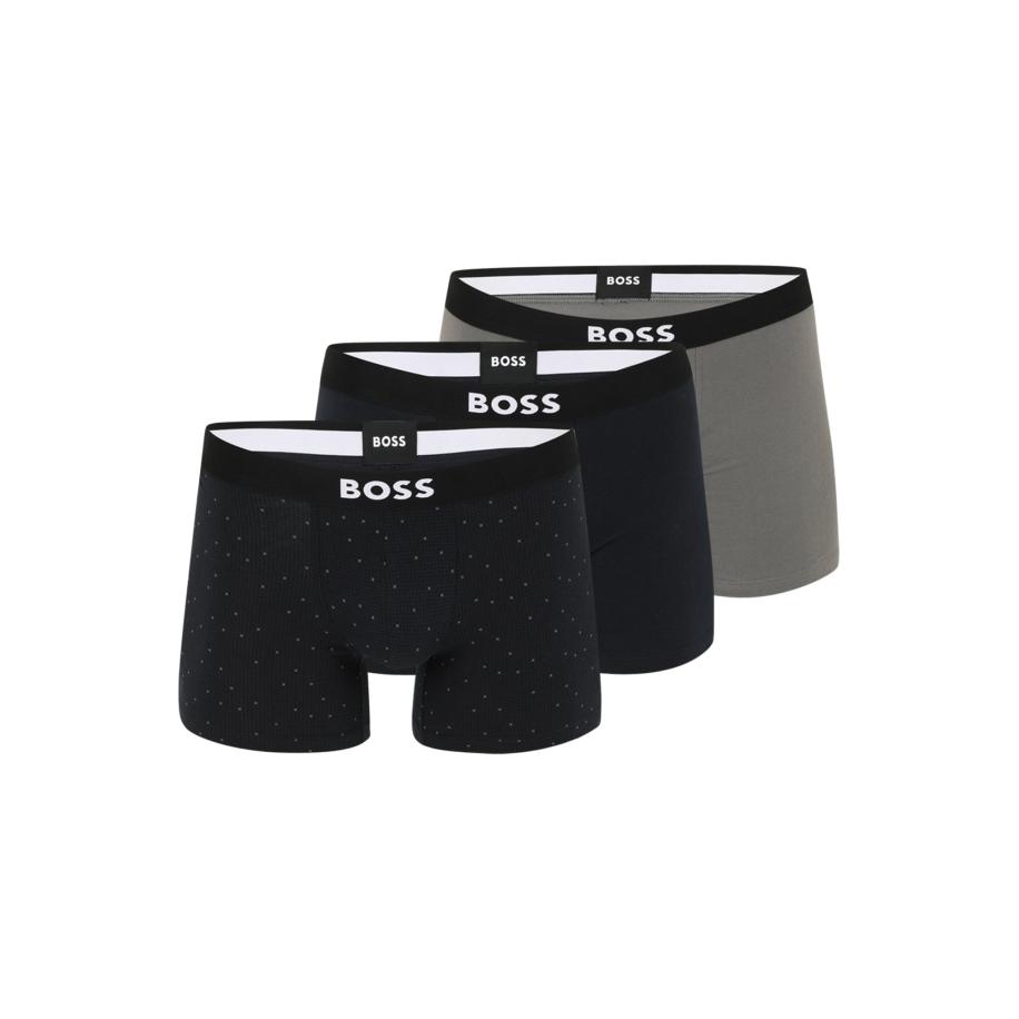 Hugo Boss BOSS Boxershorts marine / donkergrijs / zwart / wit -