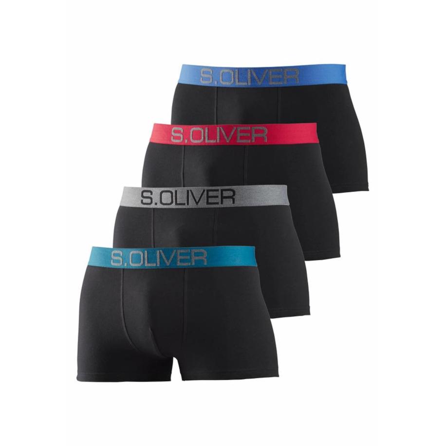 s.Oliver s.Oliver Boxershorts hemelsblauw / rookgrijs / petrol / rood / zwart -