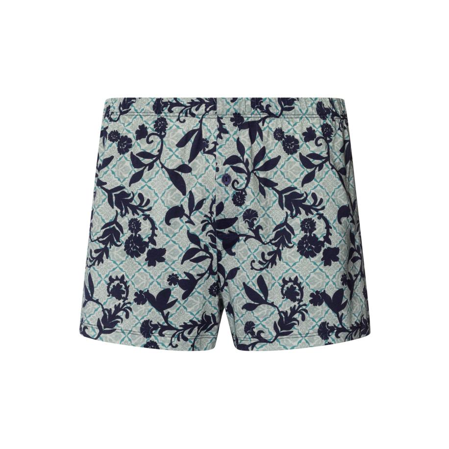 Hanro Hanro Boxershorts Cotton Sporty donkerblauw -