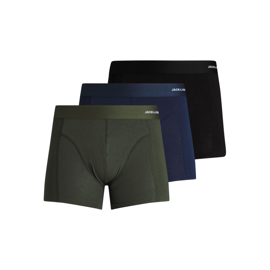 Jack & Jones JACK & JONES Boxershorts navy / groen / zwart -