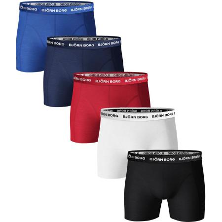 Bjorn Borg Boxershorts 5-Pack Solids