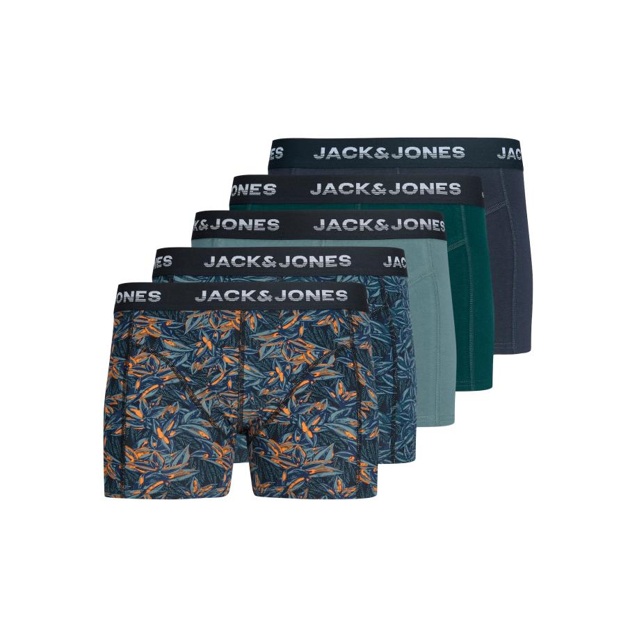 Jack & Jones JACK & JONES Boxershorts JACMaxwell duifblauw / petrol / pastelgroen / oranje -