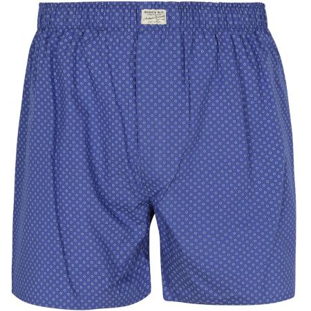 Steppin' Out Boxershort Geoprint Blauw