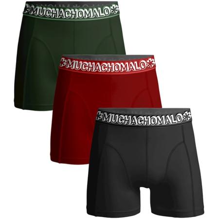 Muchachomalo Boxershorts 3-Pack Solid 379