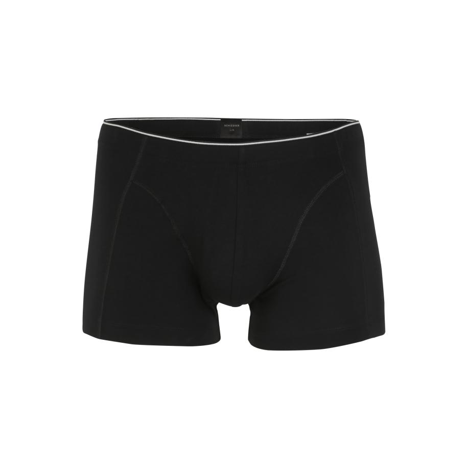 Schiesser SCHIESSER Boxershorts zwart / wit -