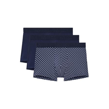 HOM HOM Boxershorts John #2 navy / lichtblauw