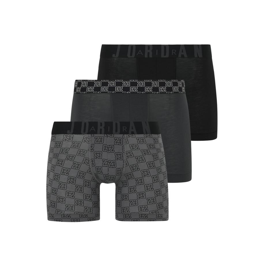 Jordan Jordan Boxershorts antraciet / zwart / wit -