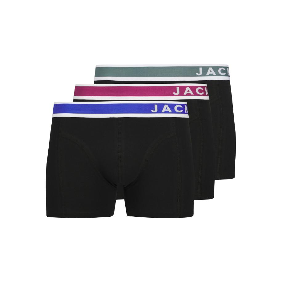 Jack & Jones JACK & JONES Boxershorts JACEASTON royal blue/koningsblauw / smaragd / zwart / wit -