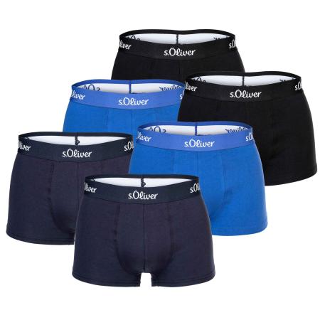 s.Oliver s.Oliver Boxershorts blauw / zwart / wit