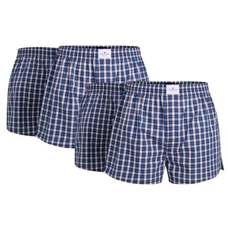 Tom Tailor TOM TAILOR Boxershorts blauw / wit