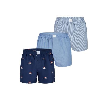 MG-1 MG-1 Boxershorts Sugar Cane lichtblauw / donkerblauw