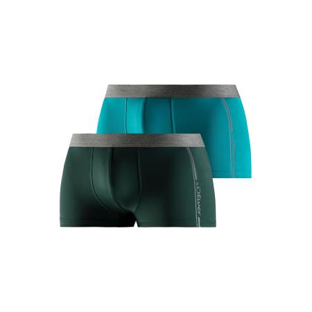 s.Oliver s.Oliver Boxershorts cyaan blauw / grijs gemêleerd / spar