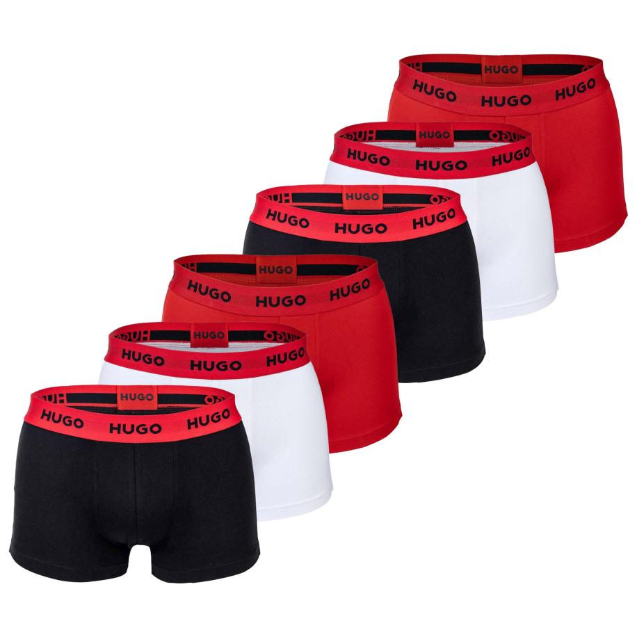 Hugo Boss HUGO Boxershorts rood / zwart / wit -