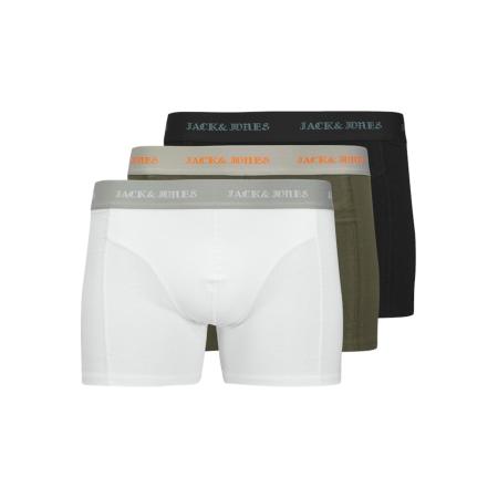 Jack & Jones JACK & JONES Boxershorts JACMiles grijs / olijfgroen / zwart / wit