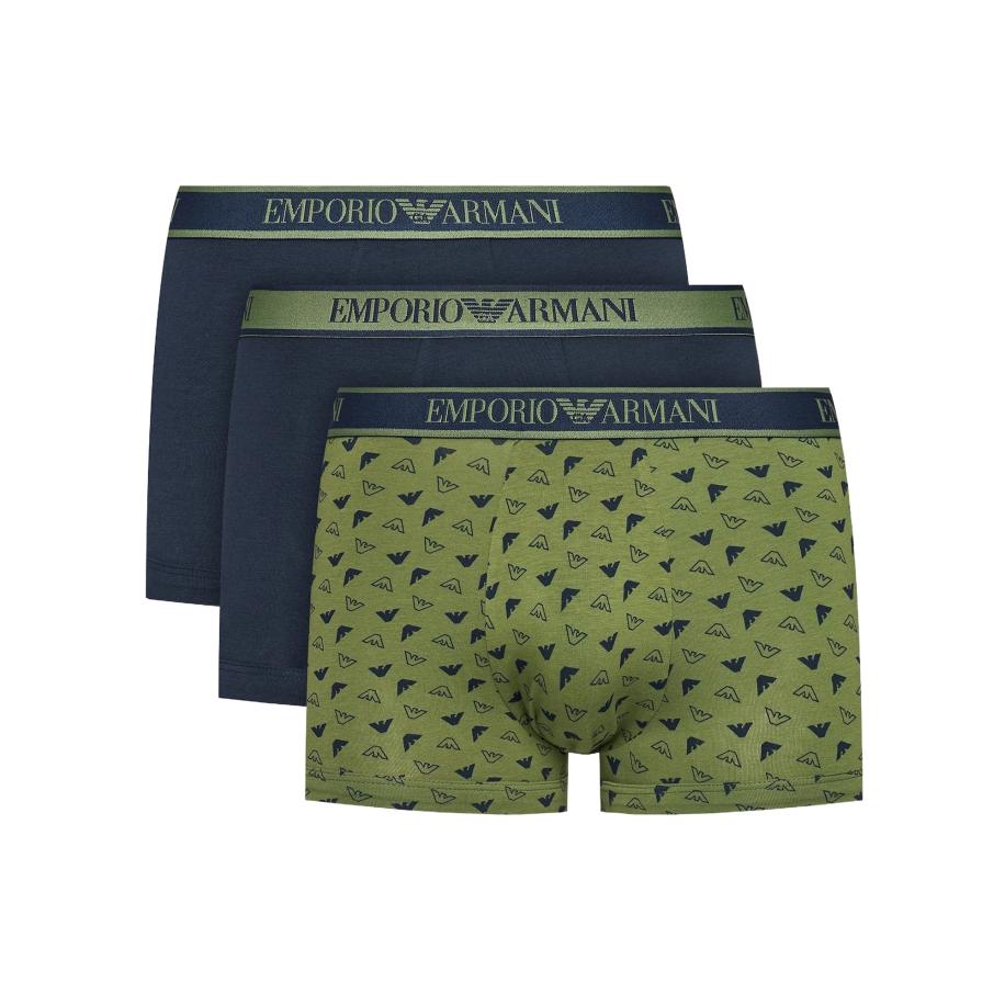 Emporio Armani Emporio Armani Boxershorts navy / groen -