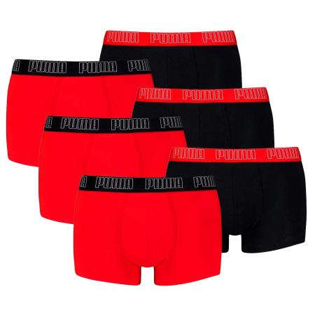 Puma PUMA Boxershorts rood / zwart / wit