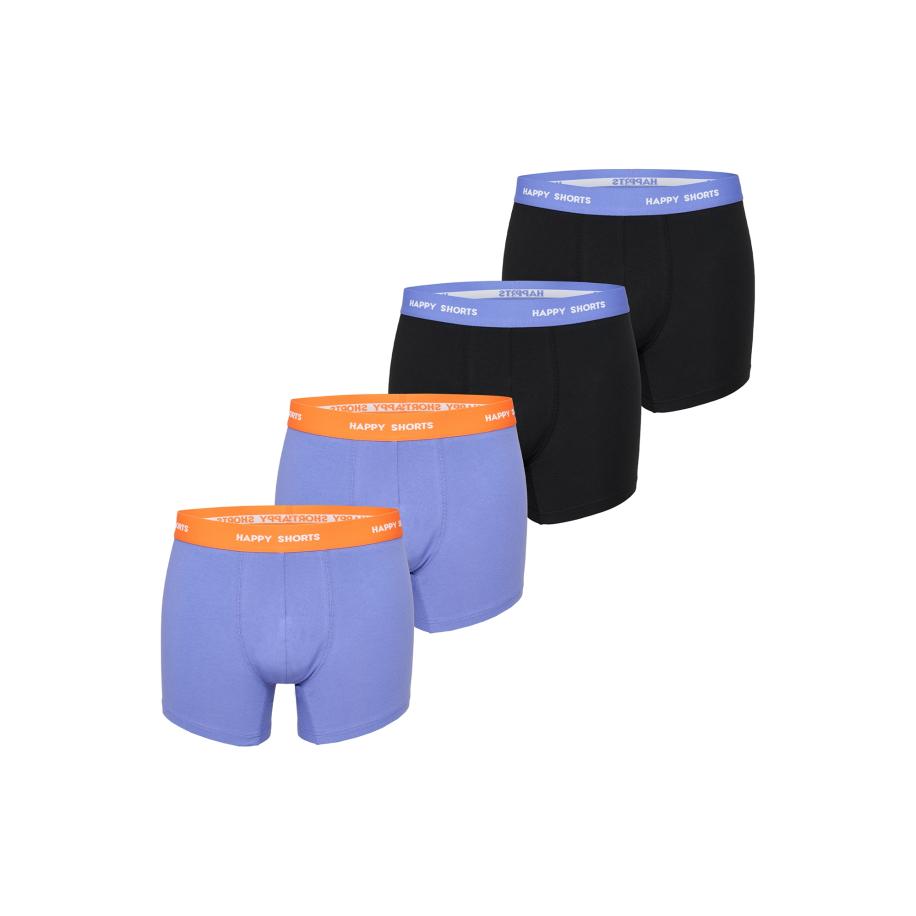 Happy Shorts Happy Shorts Boxershorts lila / oranje / zwart / wit -