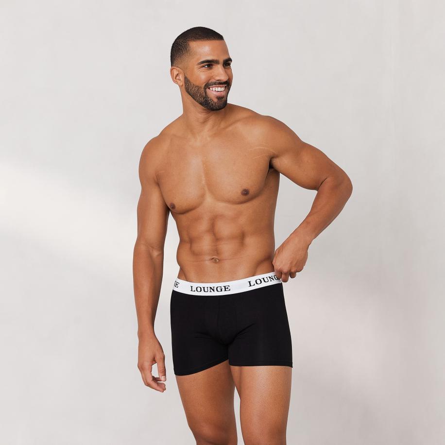 Everyday Herenboxershorts (3-Pack) Zwart S Zwart