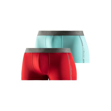s.Oliver s.Oliver Boxershorts aqua / donkergrijs / rood