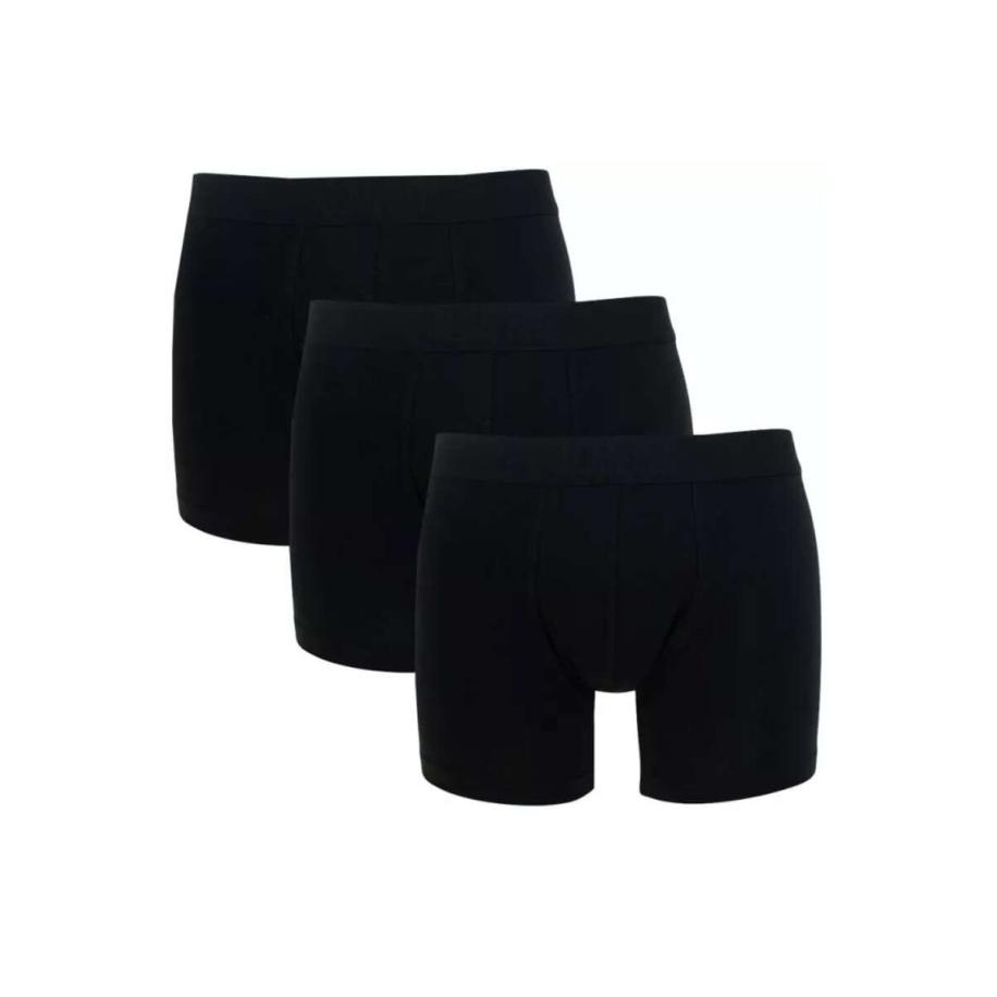 Alan Red Colin Boxershorts zwart, Effen Zwart