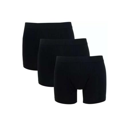 Alan Red Colin Boxershorts zwart, Effen