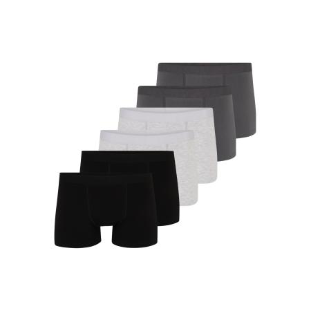 ABOUT YOU ABOUT YOU Boxershorts Jakob donkergrijs / grijs gemêleerd / zwart