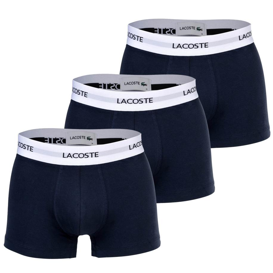 Lacoste LACOSTE Boxershorts donkerblauw / lichtgrijs / zwart -