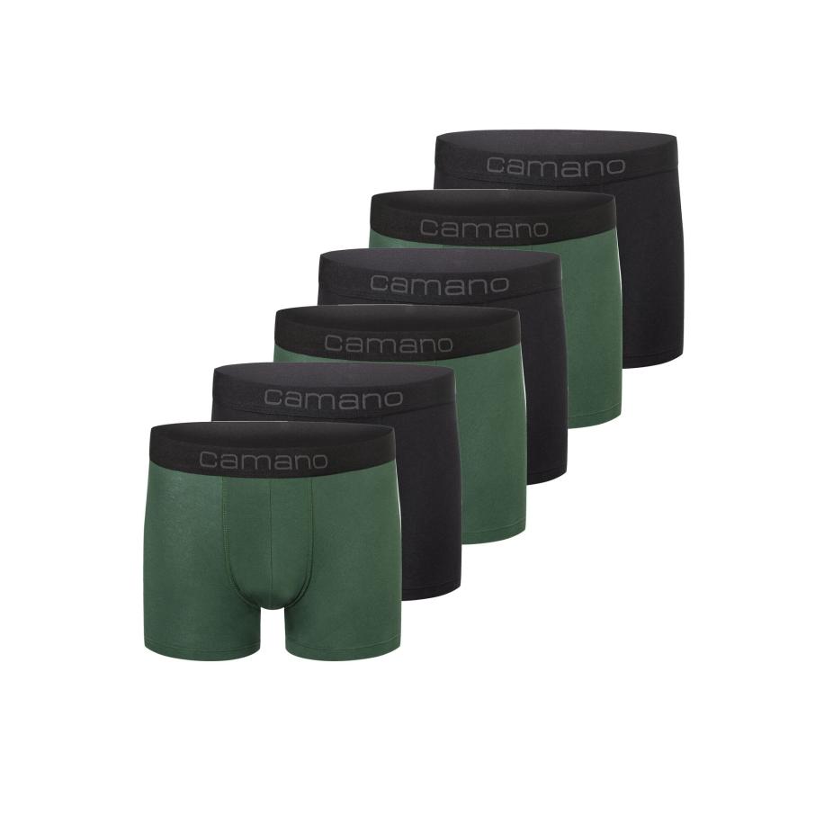 Camano camano Boxershorts donkergroen / zwart -