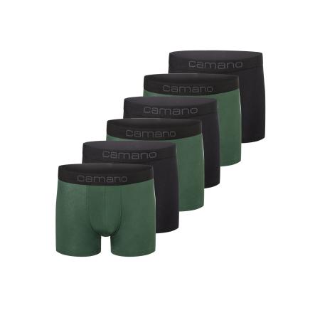 Camano camano Boxershorts donkergroen / zwart