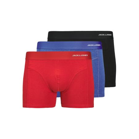 Jack & Jones JACK & JONES Boxershorts JACNyjah blauw / rood / zwart / offwhite