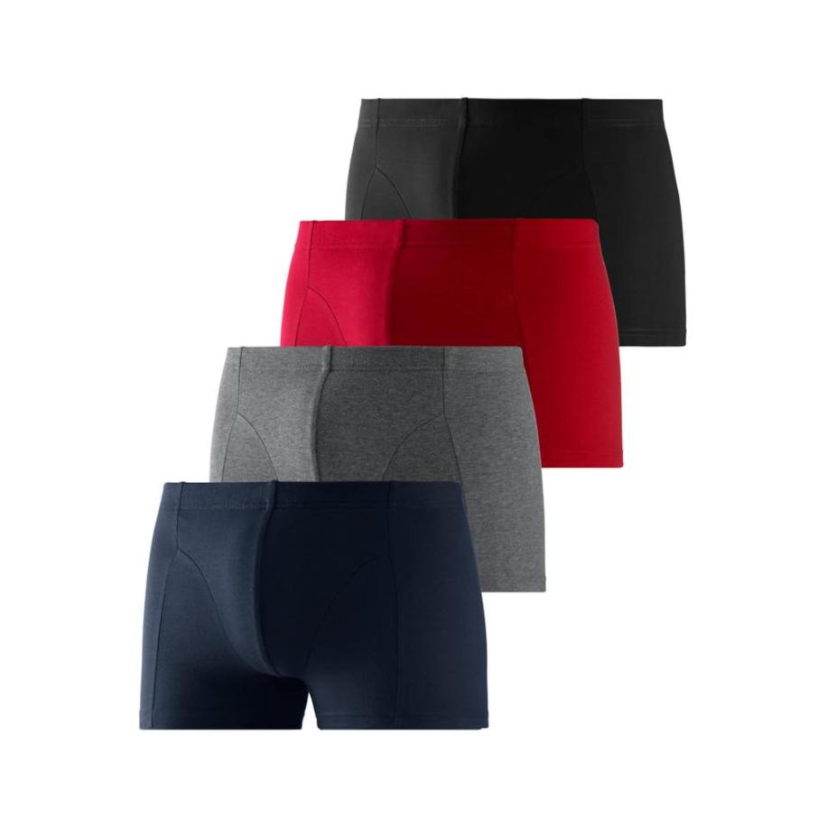 Bench BENCH Boxershorts navy / grijs / rood / zwart -