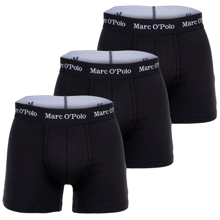 Marc OPolo Boxershorts Essentials zwart / wit Zwart