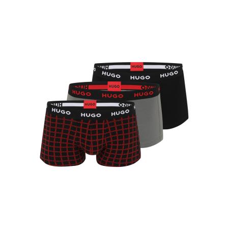 Hugo Boss HUGO Boxershorts grijs / rood / zwart / wit