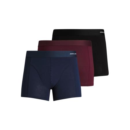 Jack & Jones JACK & JONES Boxershorts navy / bordeaux / zwart / wit