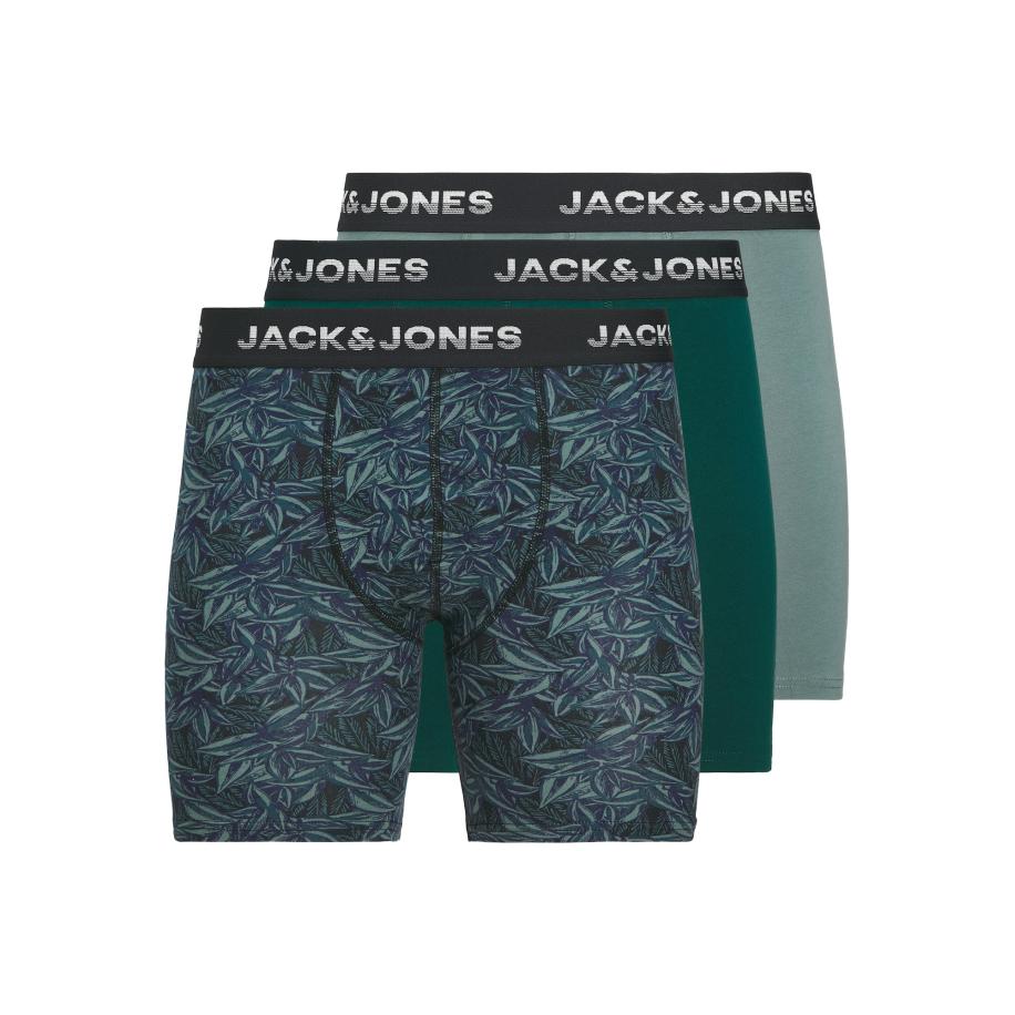 Jack & Jones JACK & JONES Boxershorts JACMAXWELL cyaan blauw / duifblauw / grijs -