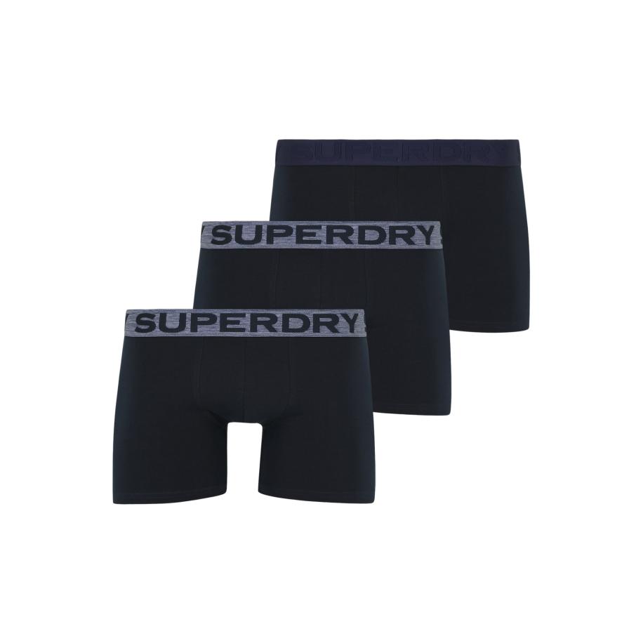 Superdry Superdry Boxershorts navy / blauw gemêleerd -