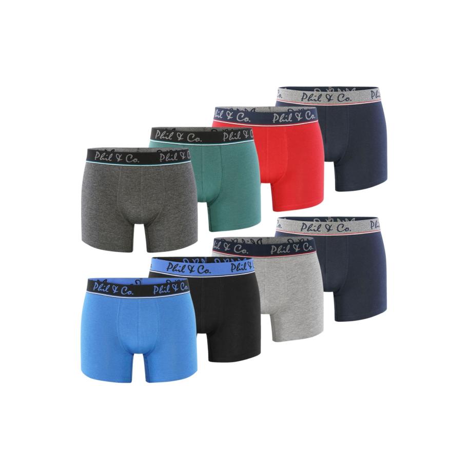 Phil & Co. Berlin Phil & Co. Berlin Boxershorts All Styles gemengde kleuren -