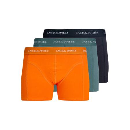 Jack & Jones JACK & JONES Boxershorts JACMiles duifblauw / oranje / zwart / wit