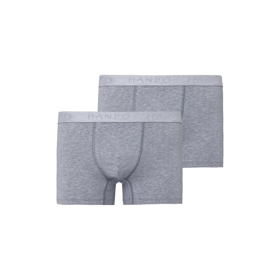 Hanro Hanro Boxershorts Essentials zilvergrijs / grijs gemêleerd -