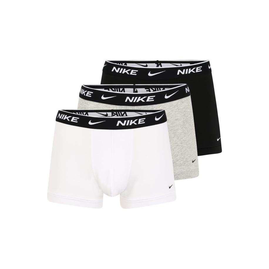 Nike NIKE Underwear Boxershorts grijs gemêleerd / zwart / wit -