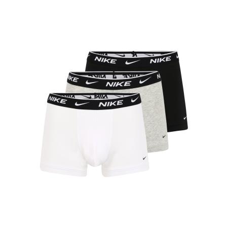 Nike NIKE Underwear Boxershorts grijs gemêleerd / zwart / wit