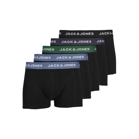 Jack & Jones JACK & JONES Boxershorts Solid duifblauw / grasgroen / braam / zwart
