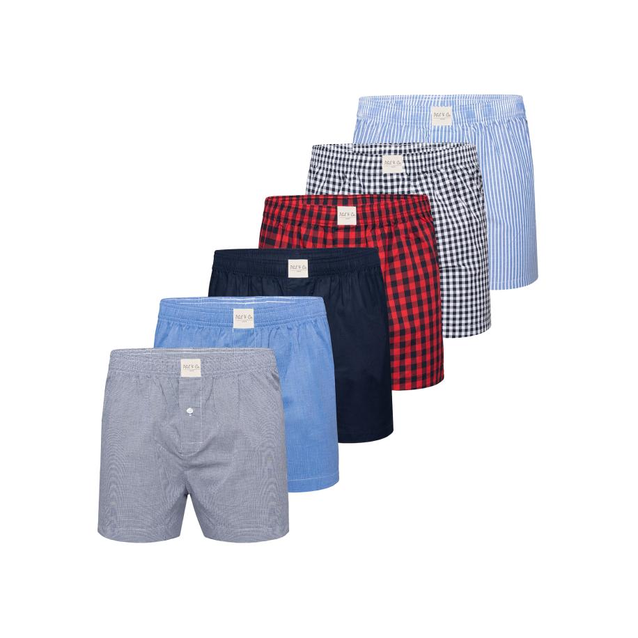 Phil & Co. Berlin Phil & Co. Berlin Boxershorts Classics gemengde kleuren -
