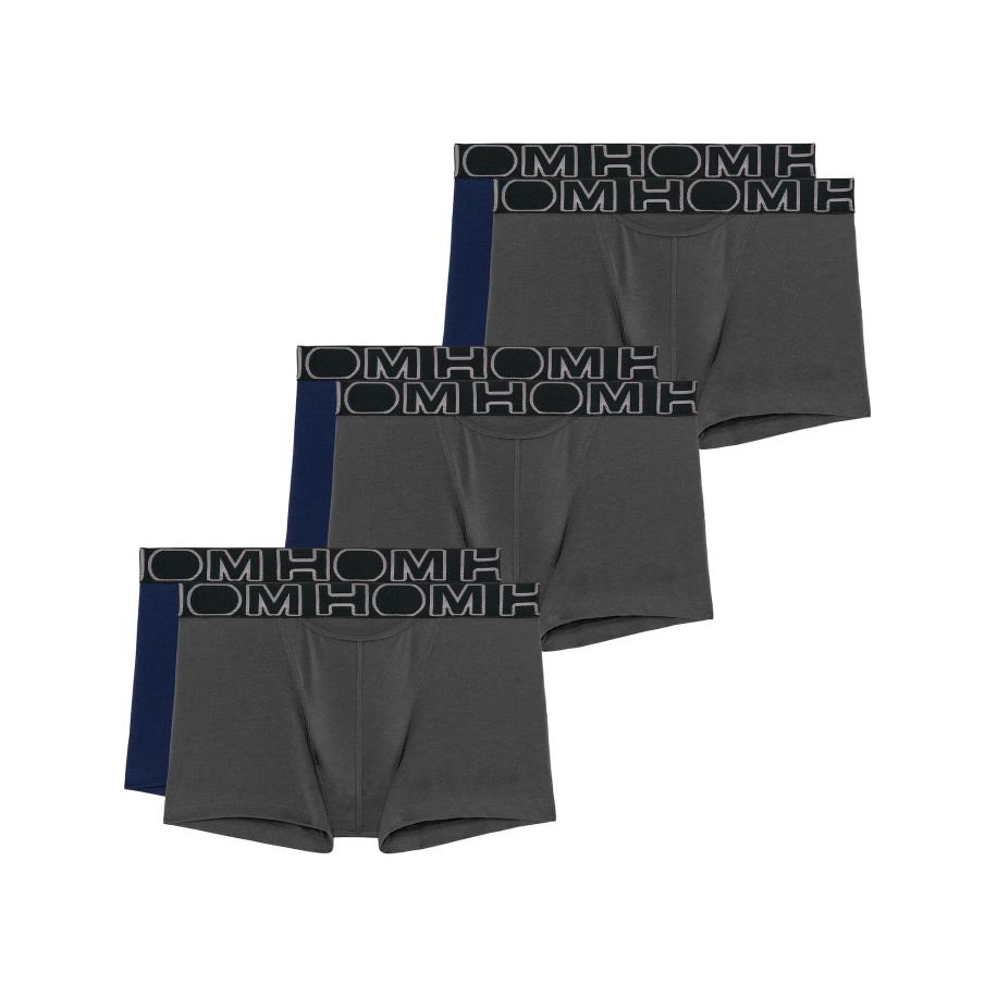 HOM HOM Boxershorts Boxerlines HO1 navy / antraciet -