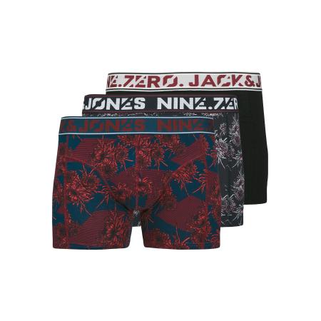 Jack & Jones JACK & JONES Boxershorts JACKENDRIC navy / antraciet / bordeaux / zwart