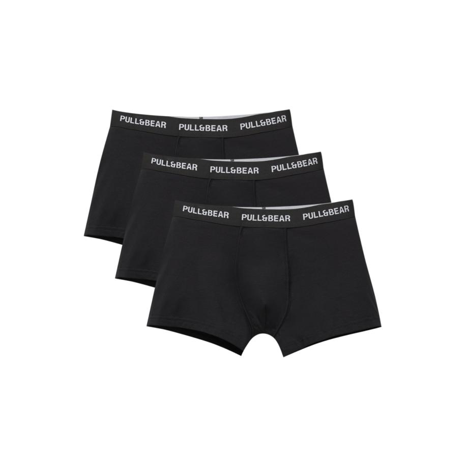 Pull&Bear Pull&Bear Boxershorts zwart / wit -