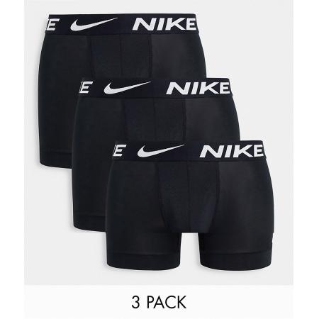 Nike - Dri-FIT - Essential - Set van 3 boxer onderbroeken van microvezel in zwart
