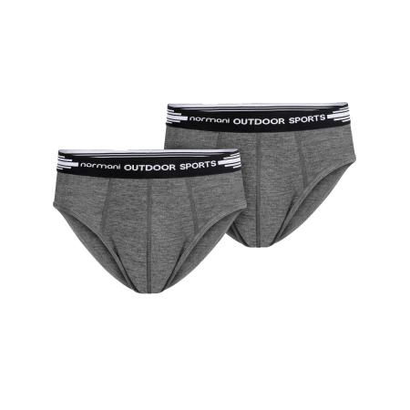 normani Sportondergoed grijs / zwart / wit