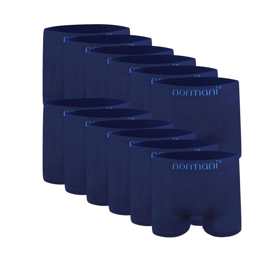 normani Boxershorts blauw / lichtblauw Blauw
