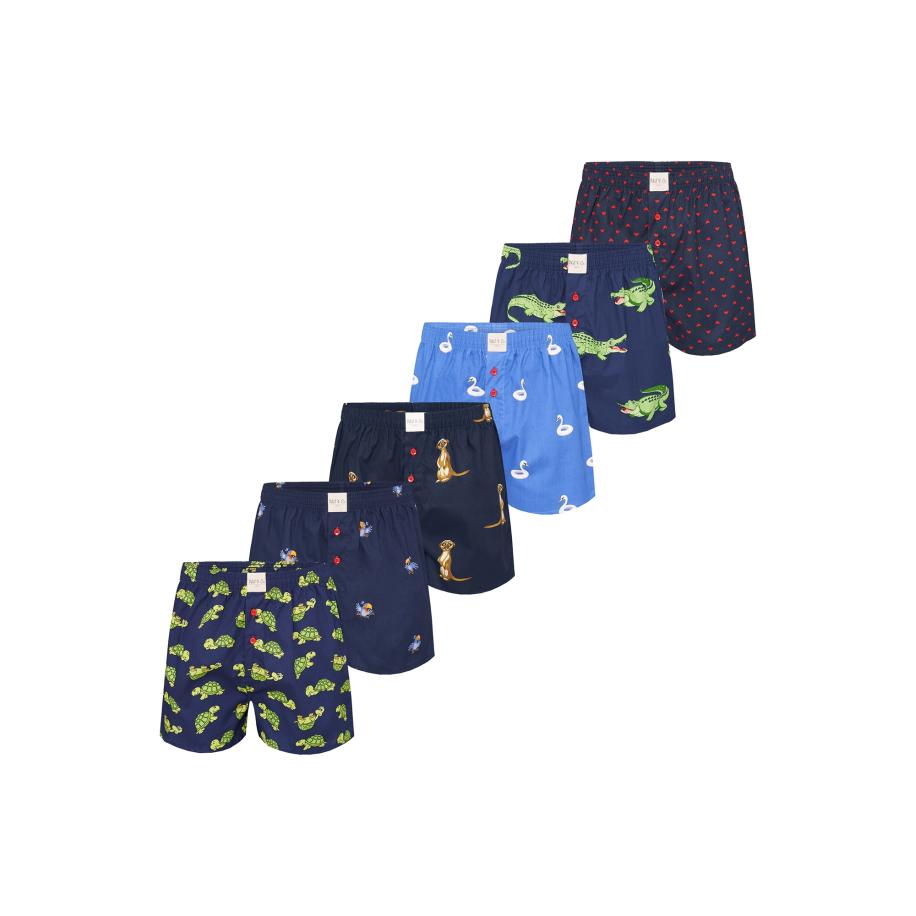 Phil & Co. Berlin Phil & Co. Berlin Boxershorts Prints gemengde kleuren -